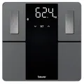 Produktbild: beurer Körperanalysewaage BF 500 Super Black Edition schwarz für max. 180,0...