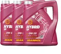 Produktbild: 3x5 LITER MANNOL HYBRID SP MOTORÖL 0W-16 NISSAN TOYOTA MITSUBISHI HONDA 0W16