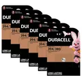 Produktbild: 6x Duracell Uhrenbatterie Silver Oxide Knopfzelle 380 394 SR45 SR936 1,5V
