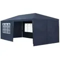 Produktbild: Juskys Partyzelt, Blau, Metall, 300x250x600 cm, Sonnen- & Sichtschutz, Pavillons & Pergolas