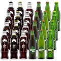 Produktbild: Afri Cola & Bluna Limo Mischkiste 24 Flaschen je 0,33l inkl. Mehrweg Pfand