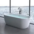 Produktbild: doporro Design Badewanne 170 x 78 x 60 cm Vicenza518 freistehend Weiß