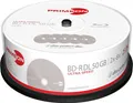 Produktbild: Primeon 2761318 Blu-ray BD-R DL Rohling 50GB 25 St. Spindel Antikratzbeschichtung
