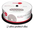 Produktbild: 50 Primeon Rohlinge Blu-ray BD-R Dual Layer ultra protect disc 50GB 8x Spindel