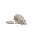 Produktbild: Shelly Outdoor Plug S Gen. 3 - Beige (+12 Monate GRATIS Shelly Premium ab 100€)