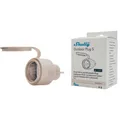 Produktbild: Shelly Outdoor Plug S Gen3, Schaltsteckdose, mocca