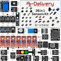 Produktbild: AZDelivery 35 in 1 Set Zubehör Sensor Kit Modul kompatibel mit Mikrocontrollern kompatibel mit Arduino inklusive E-Book!