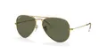 Produktbild: Ray Ban Unisex Sonnenbrille Aviator, Gr. Large (Herstellergröße: 58), Gold (gold 001/58)