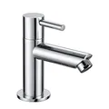 Produktbild: Aloni Kaltwasserhahn Gäste WC, Kaltwasserarmatur Bad, Wasserhahn Waschbecken, Waschtischarmatur, Einhebel Armatur, Messing, Einlochmontage, Wasserhahn ohne Warmwasser, für Handwaschbecken, Chrom