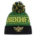 Produktbild: The Legend Of Zelda Mütze Logo Pom Beanie Bommelmütze Wintermütze Strickmütze