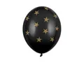Produktbild: Ballons 30cm, Sterne, Pastel Black (1 VPE / 6 Stk.)