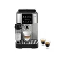 Produktbild: Delonghi De'Longhi Kaffeevollautomat Magnifica Start ECAM 220.80.SB, für Bohnen/Pulver, 1450 W, bis 1,8 l/250 g, LatteCrema Hot Milchsystem, silber-schwarz 666711