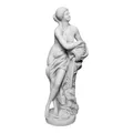 Produktbild: gartendekoparadies.de Statue der Venus mit Wasserlauf, Steinfigur, H. 78 cm, 28 kg, Grau, frostsicher aus Steinguss für Außenbereich