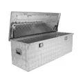 Produktbild: Guede Güde Werkzeugbox 1445x520x465 mm – Deichselbox, Staukasten, Staubox – Aluminium, robust, langlebig – für Anhänger, Werkstatt, Transport 73517