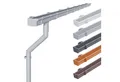 Produktbild: INEFA Dachrinne NW 83 Dachrinnen-Set PVC kastenförmig für Terrasse und Gartenhaus,3m, Regenrinnen-Set von INEFA, 1-St., Set für eine Dachseite, 1 Dachseite, Regenrinne Kunststoff, Pultdach, Made in Germany