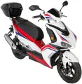 Produktbild: GT UNION Motorroller Striker 125, 124,6 ccm, 85 km/h, Euro 5+, (Set, mit Topcase), Luftgekühlter Motor