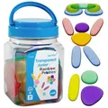 Produktbild: Rainbow Pebbles - Junior - Transparent - Mini Jar - Ages 18m+ - The Original Sorting and Stacking Stones - First Counting and Sorting Toy