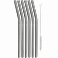 Produktbild: WMF Glas Trinkhalme 6Tlg. Strohhalm 15 cm 5 Trinkhalme + Reinigungsbürste