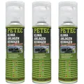 Produktbild: Petec Klimaanlagenreiniger Spray Zitrus-Duft 3x 500ml intensive Schaumreinigung