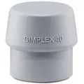 Produktbild: Halder SIMPLEX-Einsatz, TPE-mid, grau | D=40 mm | 3203.040, 45g