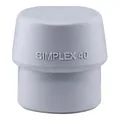 Produktbild: Halder Schonhammerkopf SIMPLEX Kopf-D. 40mm TPE-mid grau mittelh.