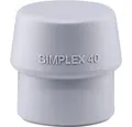 Produktbild: HALDER Hammer Halder SIMPLEX 3203.040 Ersatzkopf mittelhart 45 g 1 St.