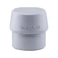 Produktbild: Halder Schonhammerkopf SIMPLEX Kopf-D. 40mm TPE-mid grau mittelh.