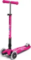 Produktbild: Micro Kinder Scooter Maxi Deluxe LED Faltbar , Pink
