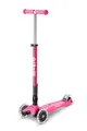 Produktbild: MICRO MMD096 Maxi Deluxe Faltbare LED-Roller, Jugendliche, Unisex, Kaugummirosa (Rosa), Einheitsgröße