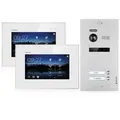 Produktbild: Video Türsprechanlage für 2 Familienhaus, 2x Monitore, Balter EVO