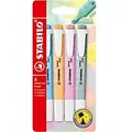 Produktbild: STABILO Swing Cool 275/4-08-2 Textmarker Farbig sortiert Breit Keilspitze 4 Stück