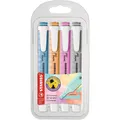 Produktbild: Textmarker - STABILO swing cool Pastel - 4er Pack - seidengrau, frische Fuchsie,