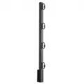 Produktbild: VEVOR _bersteigschutz Zaunerhöhung, 8er-Pack. Stacheldrahtarm 605x75x45 mm, Stacheldrahtabweiser, Stacheldrahthalter aus Stahl, flach oder oberfläch