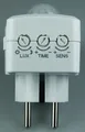 Produktbild: ChiliTec 21055 Zwischenstecker mit Bewegungsmelder 120°, 9m Reichweite , 230V/1200W, weiß
