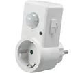 Produktbild: ChiliTec Bewegungsmelder ChiliTec Steckdose mit Bewegungsmelder 120° 9m Reichweite 1200W 230V