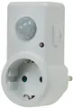 Produktbild: Zwischenstecker mit Bewegungsmelder 120° max. 9m Steckdose 1200W IP20 ON / OFF