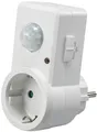 Produktbild: Zwischenstecker mit Bewegungsmelder 120° max. 9m Steckdose 1200W IP20 ON / OFF