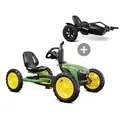 Produktbild: BERG Buddy John Deere Pedal-Gokart mit Passenger-Trailer