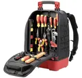 Produktbild: Wiha Werkzeugtasche Wiha 45528 Elektriker Werkzeugrucksack bestückt 27teilig (L x B x H)