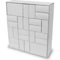 Produktbild: itenga Adventskalender zum Füllen Quader Mix (weiß) - Weiß