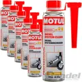 Produktbild: 6x 300ml MOTUL DIESEL SYSTEM INJEKTOR REINIGER ADDITIV COMMON-RAIL PUMPE-DÜSE