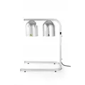 Produktbild: HENDI Thekenaufsatz Infrarotlampen 230V 500V mit 2 Lampen - Silber