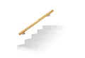 Produktbild: relaxdays Handlauf Buche, 100 cm Gesamtlänge, 1000 mm