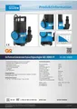 Produktbild: Guede Güde Schmutzwassertauchpumpe GS 4003 P – 400 W, 8.000 l/h, Tauchpumpe & Schmutzwasserpumpe, robust & leistungsstark, ideal für Keller, Teiche, Bewässerung & Entwässerung 94638