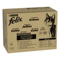 Produktbild: FELIX Sensations Gelee Katzenfutter Sorten-Mix 120x85g ohne Konservierungsstoffe