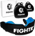 Produktbild: FIGHTR® Premium Mundschutz - ideale Atmung & leicht Anpassbar | Sport Zahnschutz für Boxen, MMA, Muay Thai, Hockey & Kampfsport | inkl. Hygiene Box