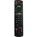 Produktbild: Ersatz TV Fernbedienung für   Panasonic  N2QAYB000428 Remote Control - Schwarz