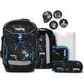 Produktbild: ergobag pack Schulrucksack-Set Drei Fragezeichen Kids Bärdektiv - Schwarz