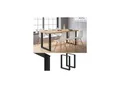 Produktbild: Vicco Tischbeine Loft Tischkufen pulverbeschichtet 2er Set 72x60 cm