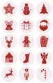 Produktbild: ZDesign Weihnachts-Sticker 